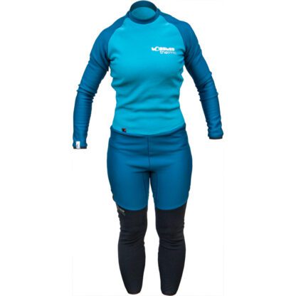 Toasted Thermic Onepiece Ladies Aquamarine Front