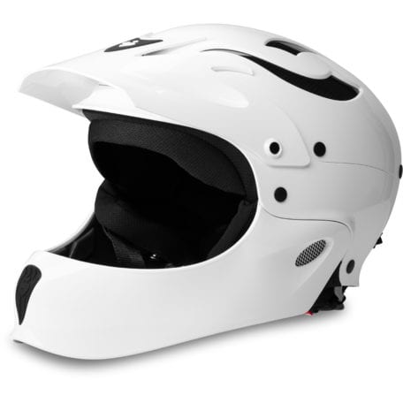 Sweet Rocker FullFace Helm Gloss White Seite